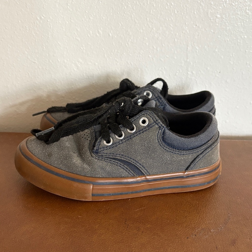 Quiksilver Kids Blue and Tan Sneakers